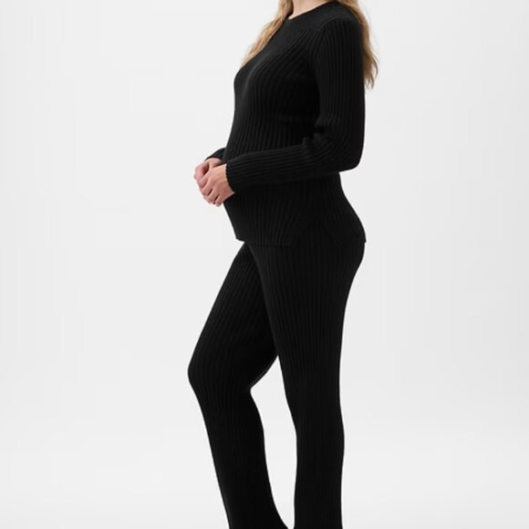 GAP Maternity Ribbed Sweater + Pants (set) - Picture 2 of 6